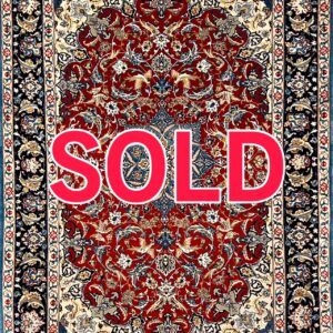 ペルシャ絨毯【逸品ウール】イスファハン（ハサン・セーラフィアン作）