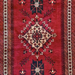 ペルシャ絨毯【トライバルラグ】バルーチ 211x131(cm) *3377MZ