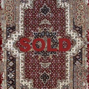 ペルシャ絨毯【ウール】タブリーズ（ホイ）Z-3343M　95×62(cm) SOLD