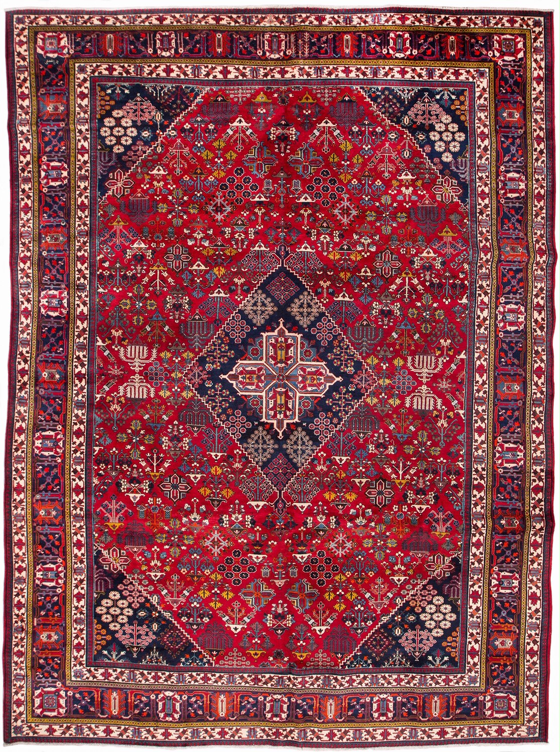 メイメ産 ペルシャ絨毯 209.5×139cm