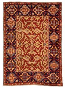 ロットー絨毯（メトロポリタン美術館蔵）