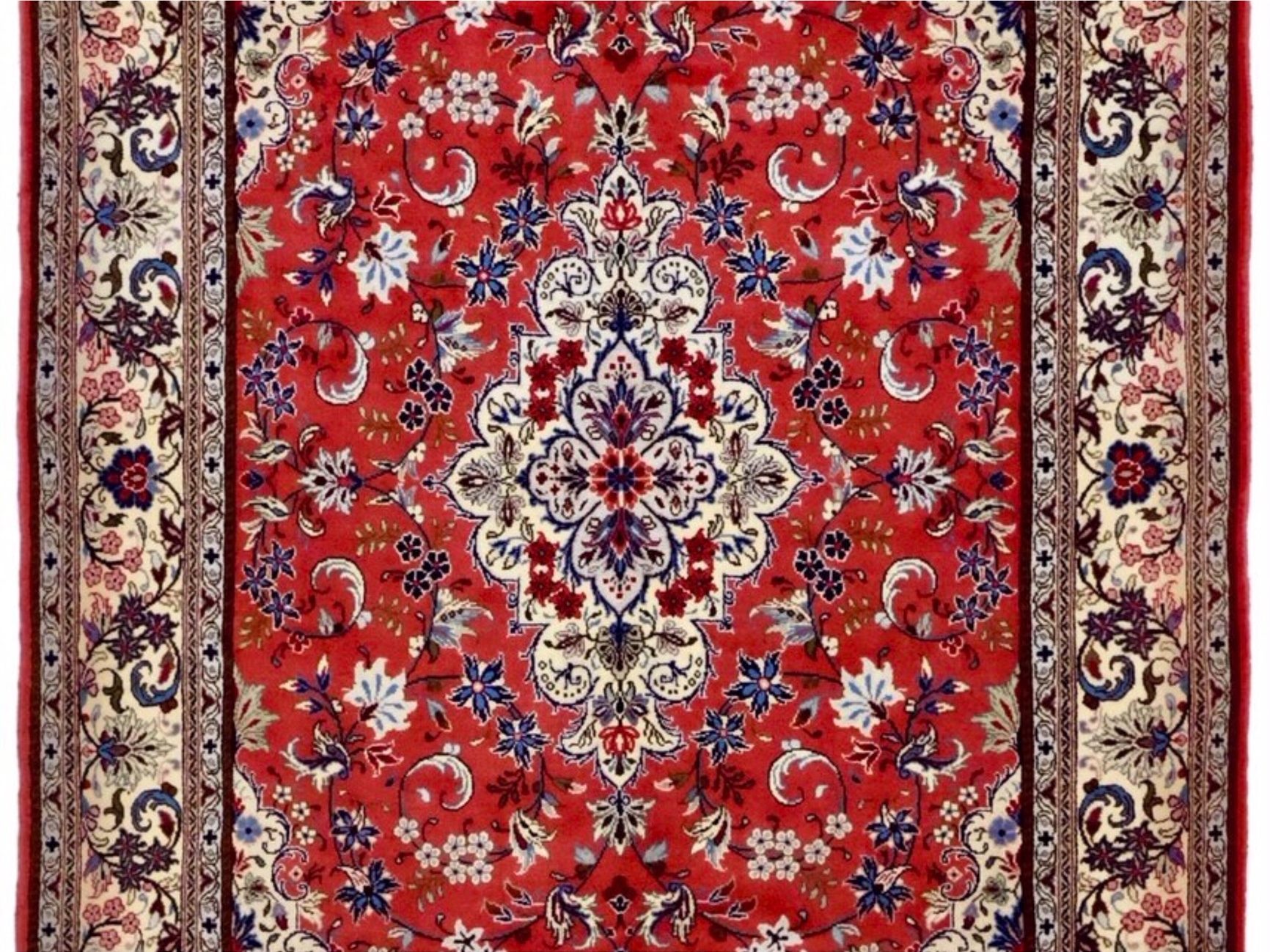 ヤズド産 ペルシャ絨毯 197×147.5cm