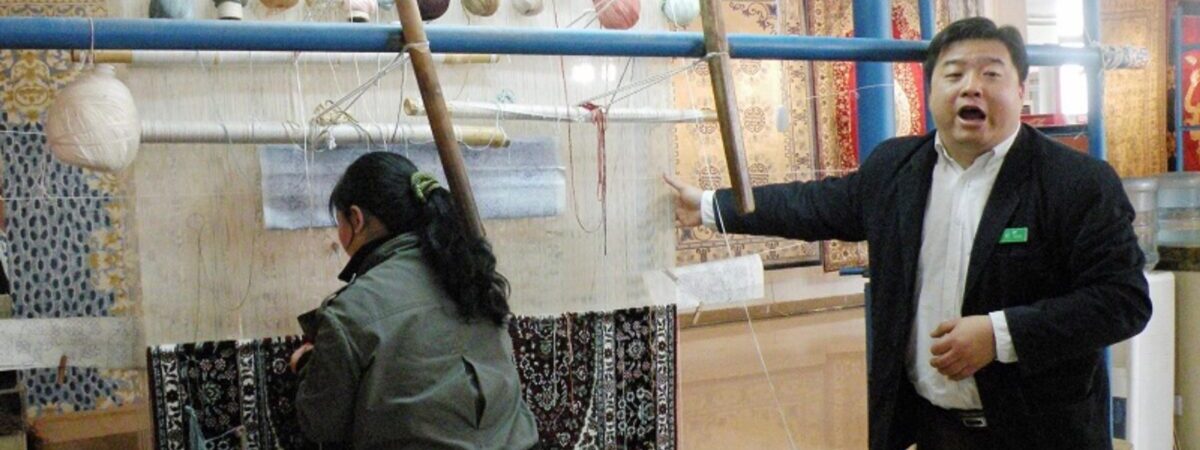 世界中でコピーされるペルシャ絨毯