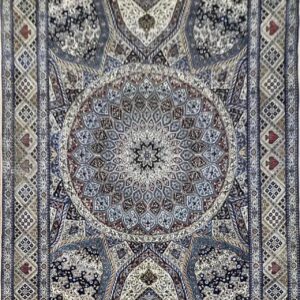 ペルシャ絨毯【逸品ウール】ナイン4LA（ファットラー・ハビビアン作）