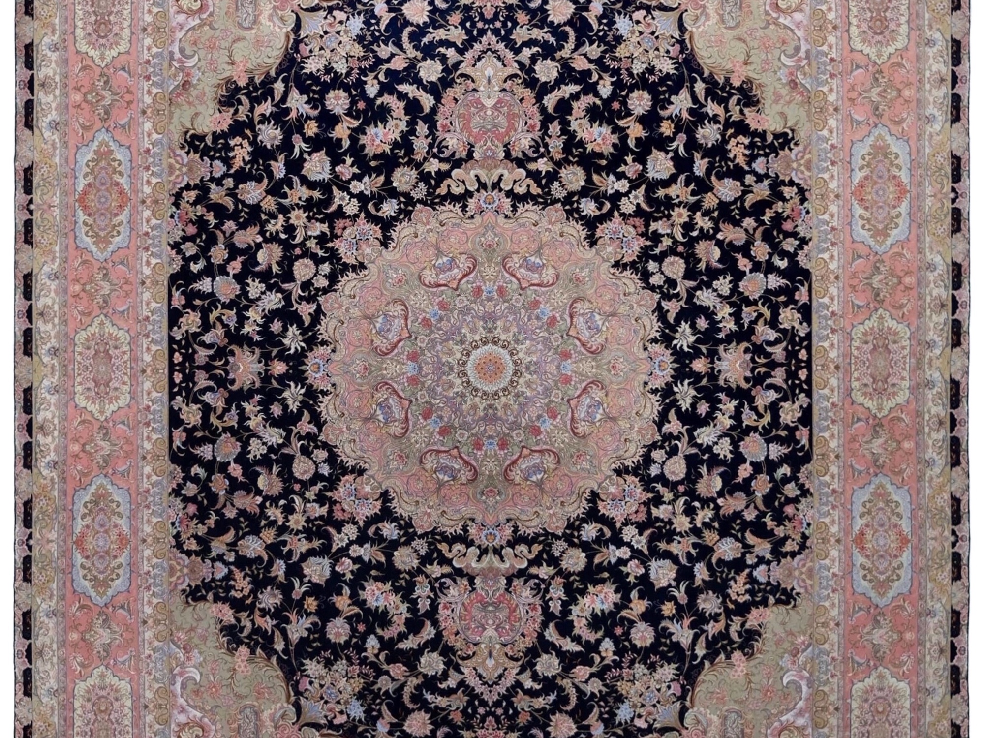 ペルシャ絨毯 タブリーズ大きいサイズ