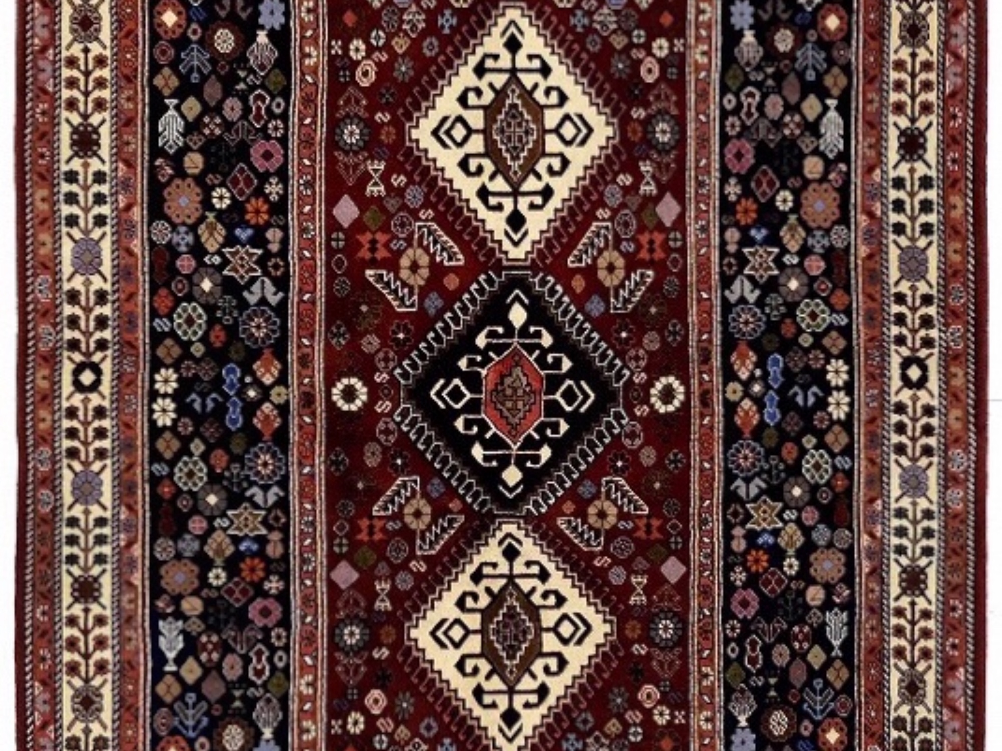 上質 【新品未使用】トライバルラグ アフガニスタン産 絨毯