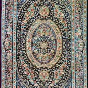 ペルシャ絨毯【逸品シルク】クム