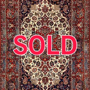 ペルシャ絨毯【セミアンティーク】イスファハン（ミールザ・アガー・イマーミ作）