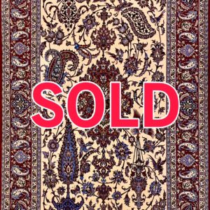 ペルシャ絨毯【逸品ウール】イスファハン（ハサン・ダルダシュティ作）170x110cm