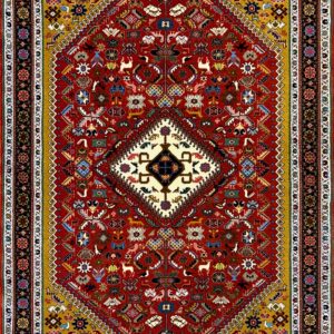 ペルシャ絨毯【トライバルラグ】カシュガイ（カシュクリ）