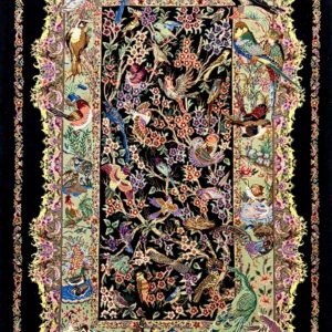 ペルシャ絨毯【ウール】クム