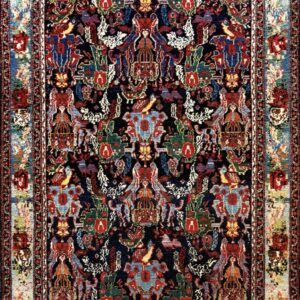 ペルシャ絨毯【セミアンティーク】セネ（1930年代）160x119cm