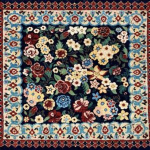 ペルシャ絨毯【ウール】ベラミン 78×70(cm) *5444