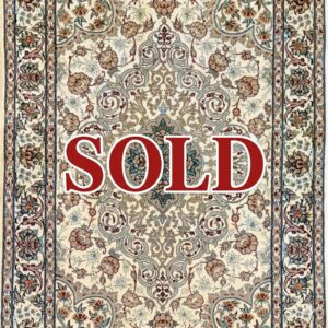 ペルシャ絨毯【ウール】イスファハン 125x82cm no.4413