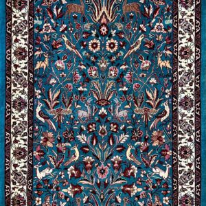 ペルシャ絨毯【ウール】ビジャー(タカブ) 130×84(cm) *46xm