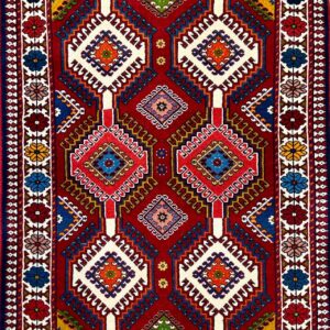 ペルシャ絨毯【トライバルラグ】ヤラメ 132×82(cm) *29CH