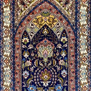 ペルシャ絨毯【ウール】タブリーズ 60x88cm *45MX