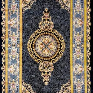 ペルシャ絨毯【シルク】クム 90x60 (cm)　*5476Z