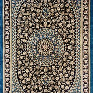 ペルシャ絨毯【シルク】クム  88x57cm *9067CZ