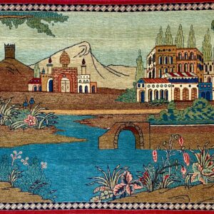 ペルシャ絨毯【コレクターズ・ウール】カシャーン(1930年頃)71x105cm *43WX