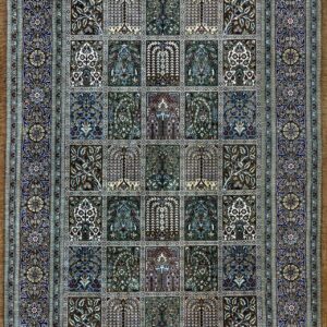 persian-rug-ペルシャ絨毯-シラーズ-ウール-グリーン-200x146-P1440jpg1 | ペルシャ絨毯専門店 フルーリア東京
