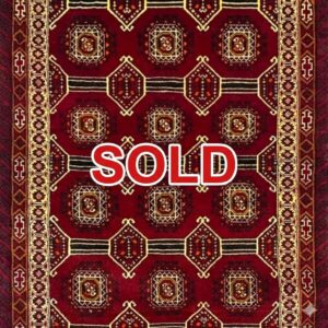 ペルシャ絨毯【トライバルラグ】バルーチ 198×112(cm) *3015MZ