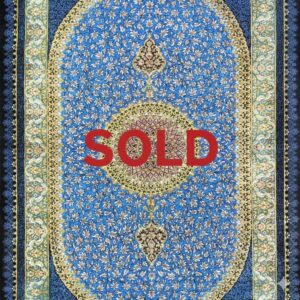 ペルシャ絨毯【シルク】クム 150x100cm (SOLD)