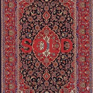 ペルシャ絨毯【ウール】カシャーン　216×145(cm)　"SOLD"