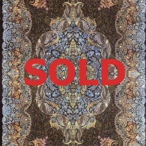ペルシャ絨毯【シルク】クム 150x100cm SOLD
