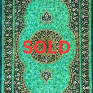 ペルシャ絨毯【シルク】クム 87x61cm *3402CZ