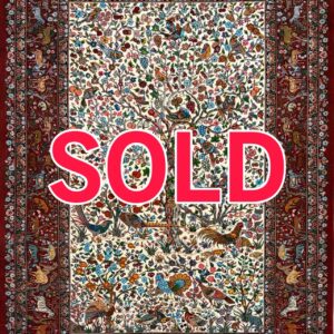 ペルシャ絨毯【逸品ウール】クム（ジャヴァデイ作）206x143cm