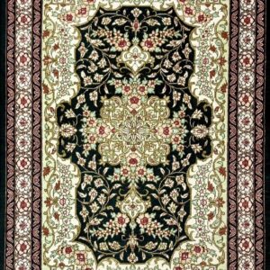 ペルシャ絨毯【シルク】クム (マラゲ)　90x60cm　*C-1252