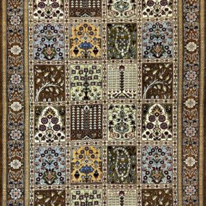 ペルシャ絨毯【シルク】クム（マラゲ）　90×61(cm)　*C-2331